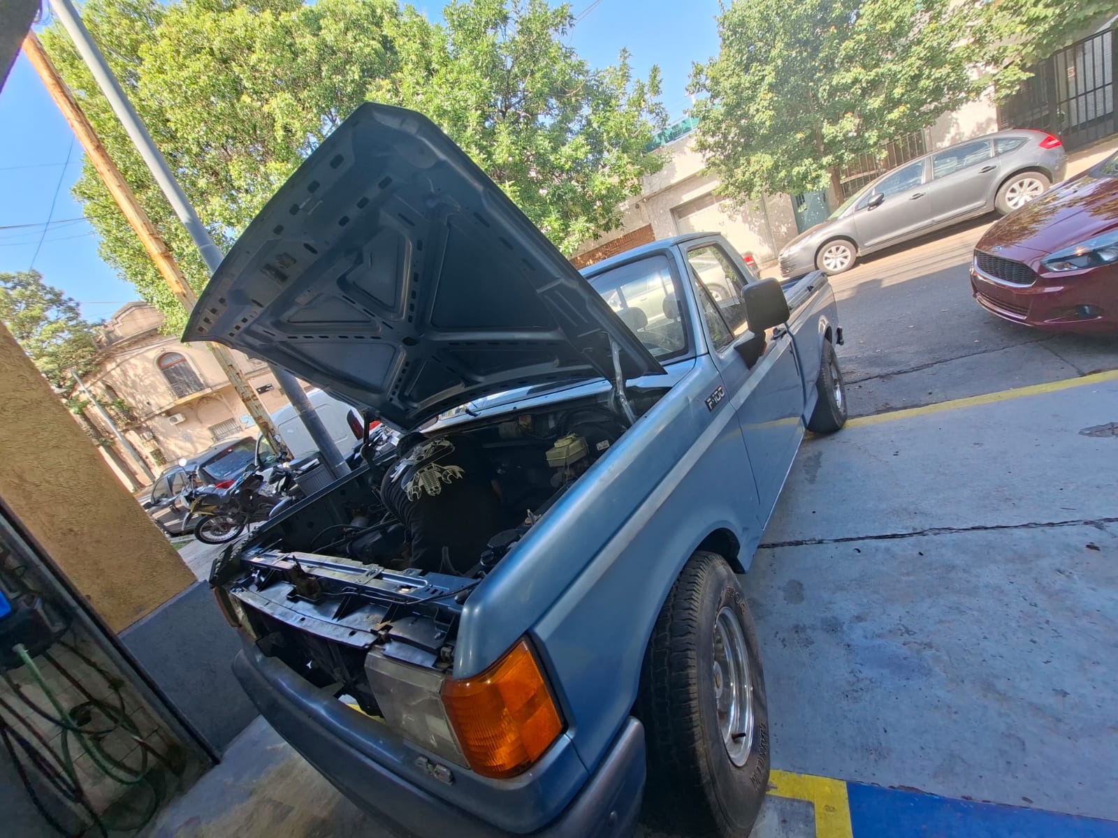 RAM pickup en taller